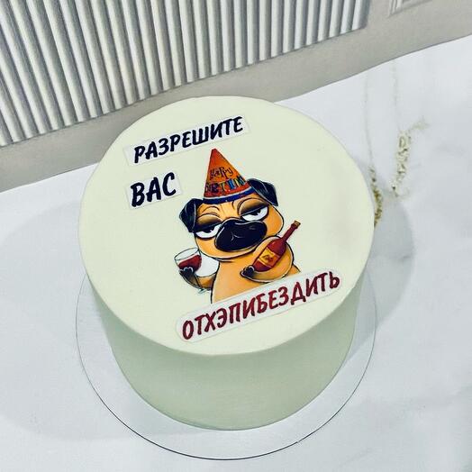 Торт 1кг Разрешите