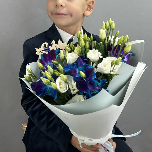 Букет на 1 сентября для мальчика