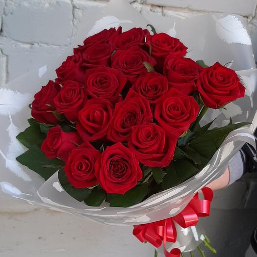 Букет красных роз ♥️ RED NAOMI ♥