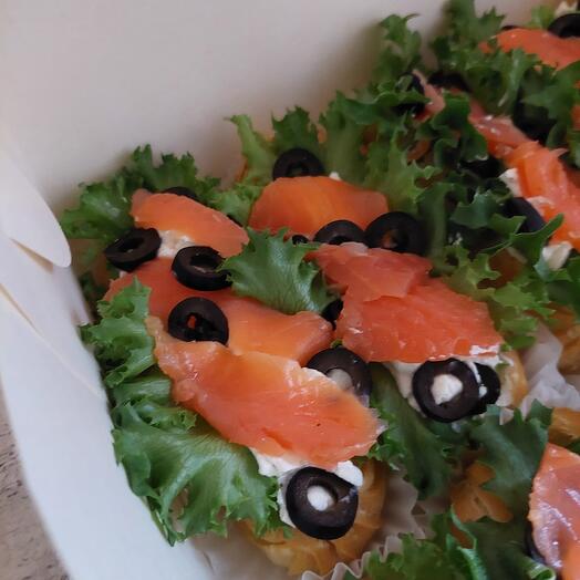 Эклеры соленые