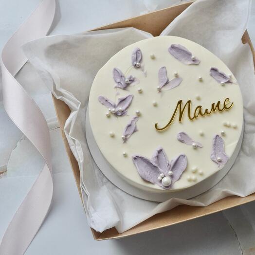Pastel de Bento para MAMÁ con letras