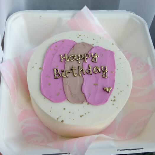 Бенто торт "Happy Birthday"