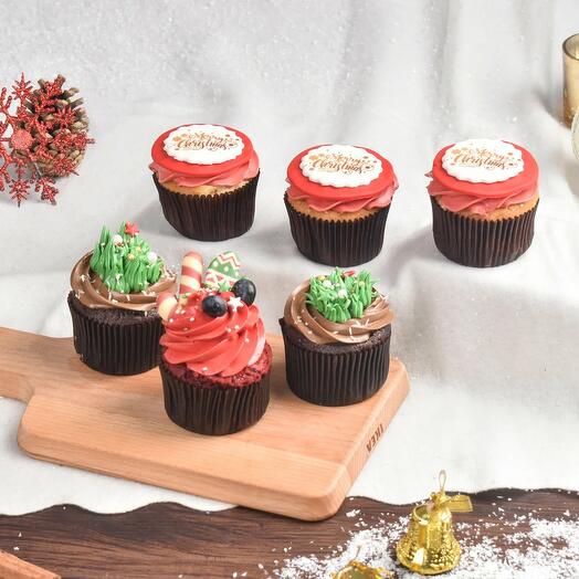 Merry Christmas Delicious Cupcakes