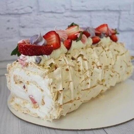 Meringue roll