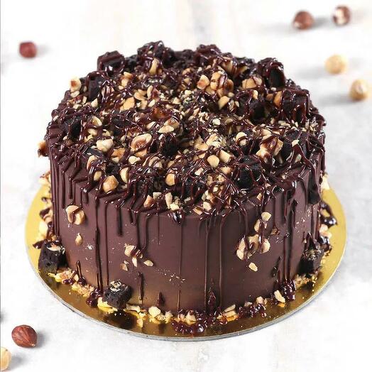 Chocolate Hazelnut Cake 4 Portion