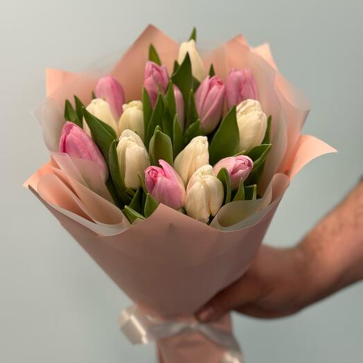 Ramo de tulipanes "multicolor"