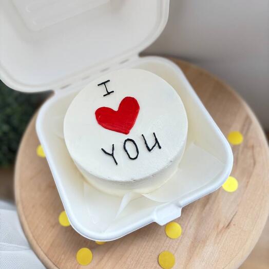 Бенто торт «I love you🥰