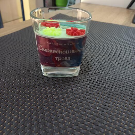 Арома-свеча в стакане