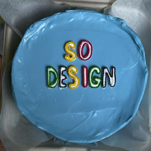 Бенто-торт «so design