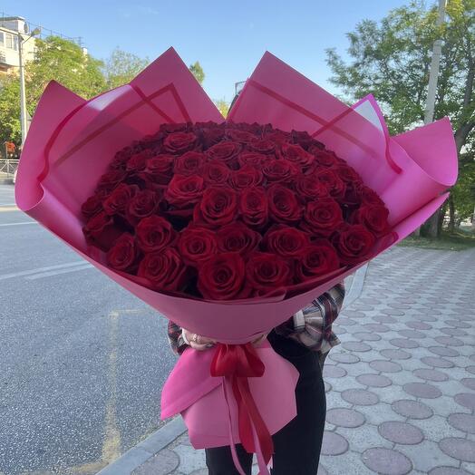 Букет «51 желание»🌹