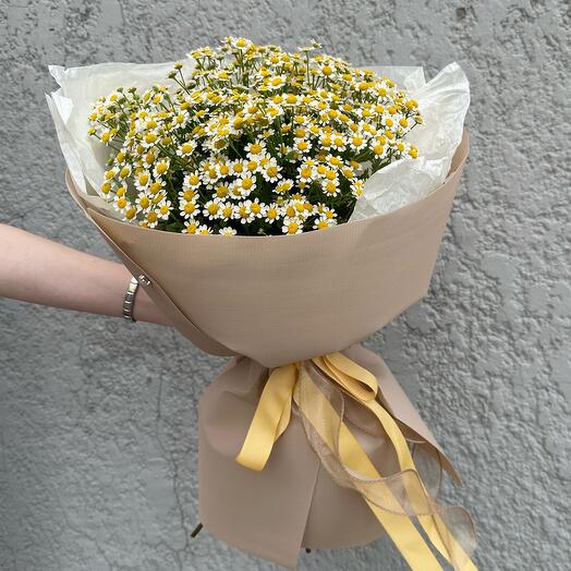 Букет из матрикарии