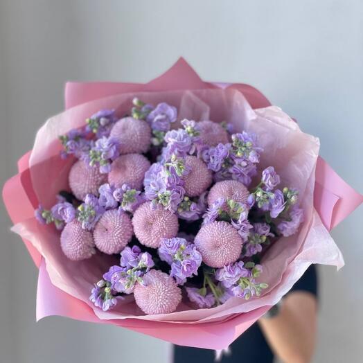 Стильный букет 💜 Она оценит