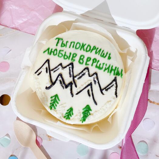 Бенто торт ты покоришь любые вершины