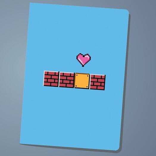 Обложка на паспорт Love Mario