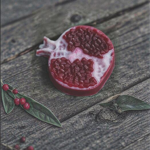Soap pomegranate