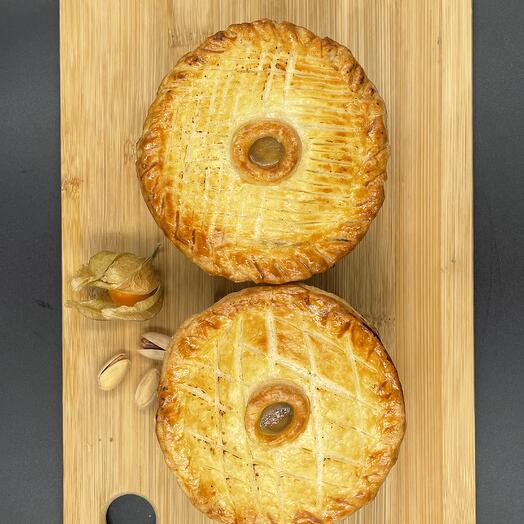 Мини Pâte en Croûte индейка, цыпленок, фисташка