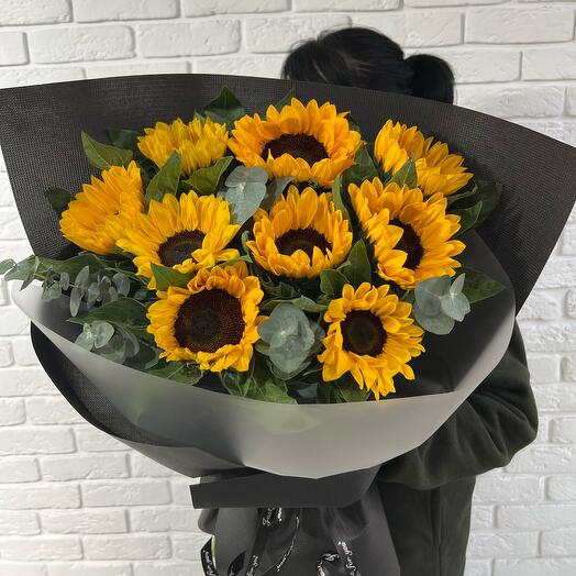 Подсолнухи