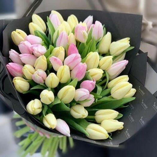 Blissful Tulips Bouquet