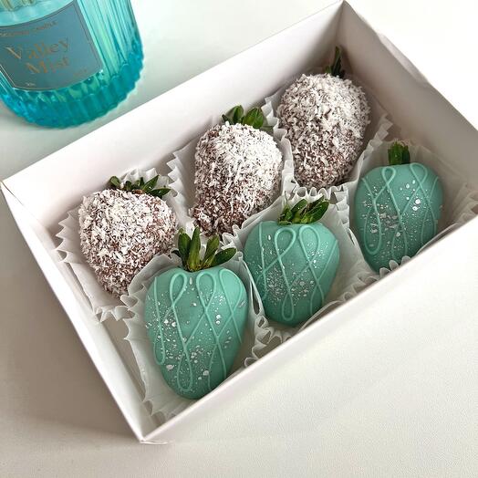 Клубника в шоколаде из 6шт ассорти