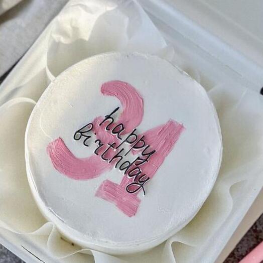 Бенто торт на день рождения «happy birthday»