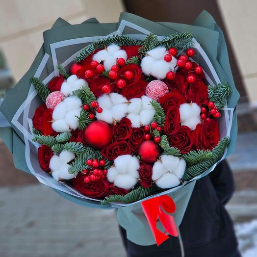 Зимний букет для настроения