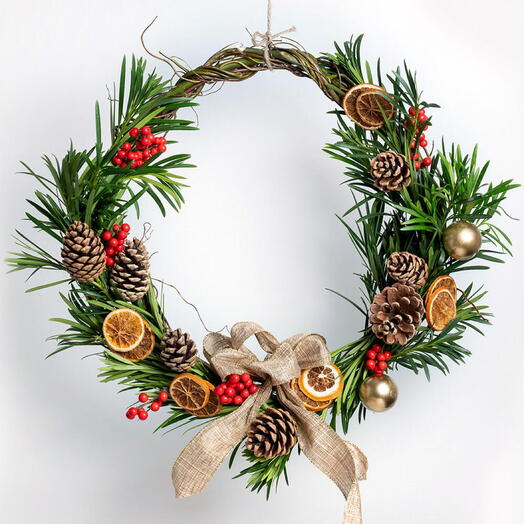 Christmas Wreath - B