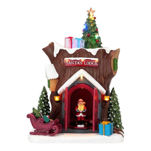 Santa s lodge animated LED