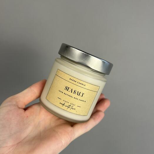 Аромасвеча Barsa Candle Морская соль