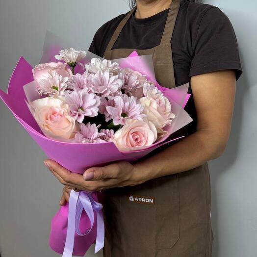 Author's bouquet "for the sweetest"