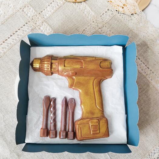 Chocolate set. Drill