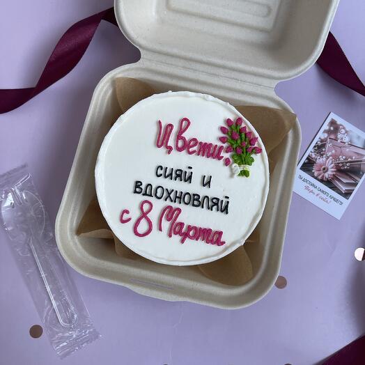 Бенто S для девушки мамы бабушки 8 марта