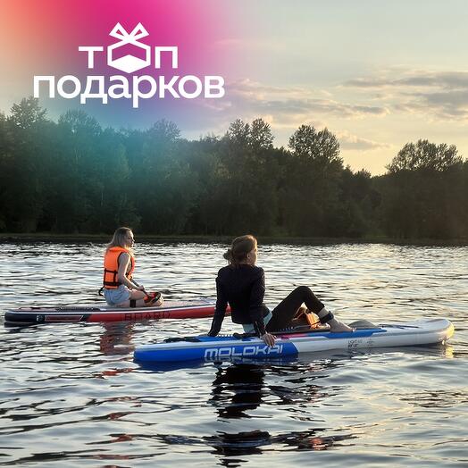 Подарочный сертификат Урок катания на сапборде с инструктором Первые шаги, 1 чел, будн.дни, 1 час