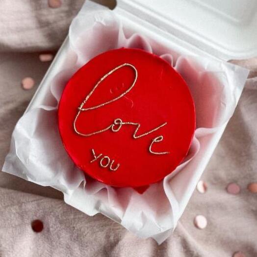 Торт LOVE YOU ♥️