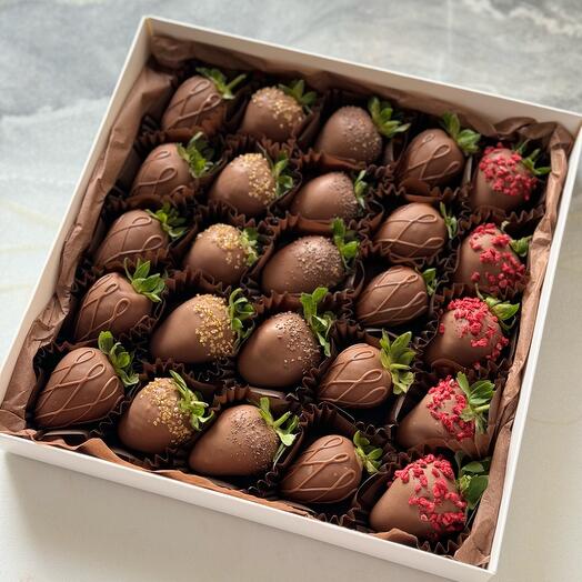 Клубника в шоколаде 25шт🍓