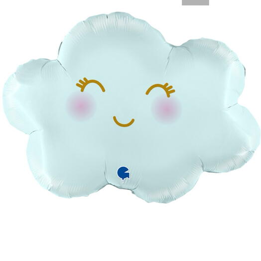 Globo Nube azul