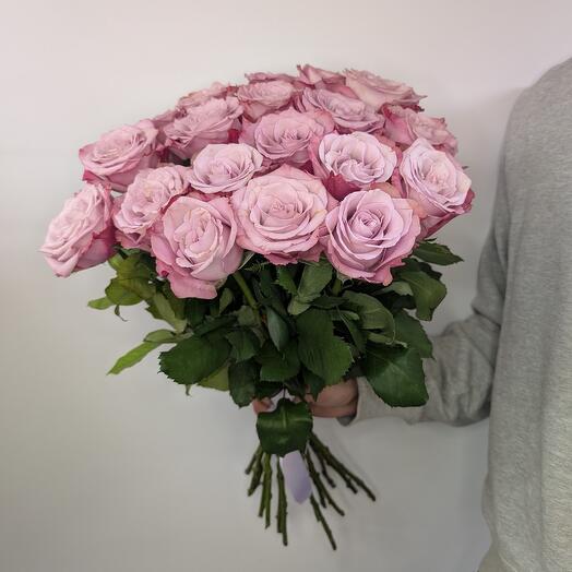 Букет роз Infused Pink 19 шт