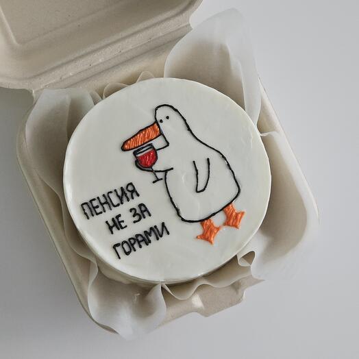 Бенто пенсия не за горами с гусём день рождения смешной гусь