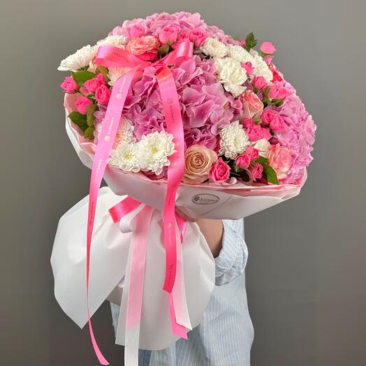 Цветы Букет Art Flowers Коктейль радости