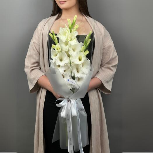 Цветы Букет Art Flowers Белая симфония