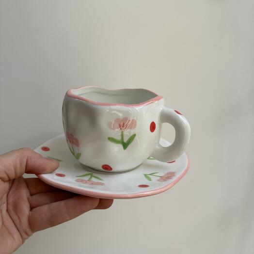 Чайная пара Пионы