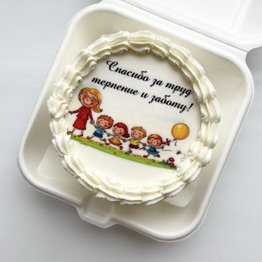 Бенто торт для учителя/воспитателя