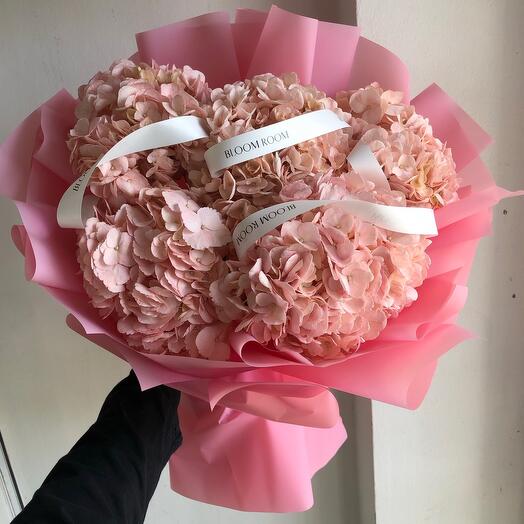 💗Wow букет из розовых гортензий bloom room 👍
