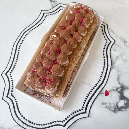 Бисквитный рулет тирамису