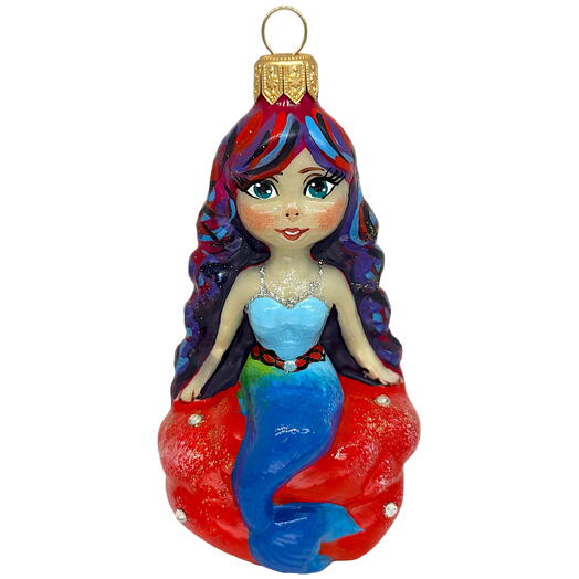 Ёлочная игрушка "Русалочка 9" (ЭВИС)