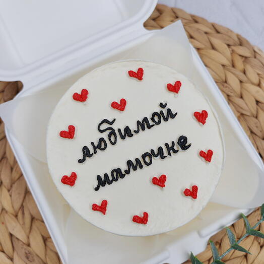 Бенто торт "Любимой мамочке"