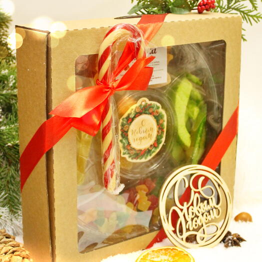 Festive Sweet chamomile from 5 types of candied fruits, 600 gr