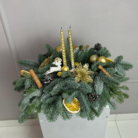 New year mood on table