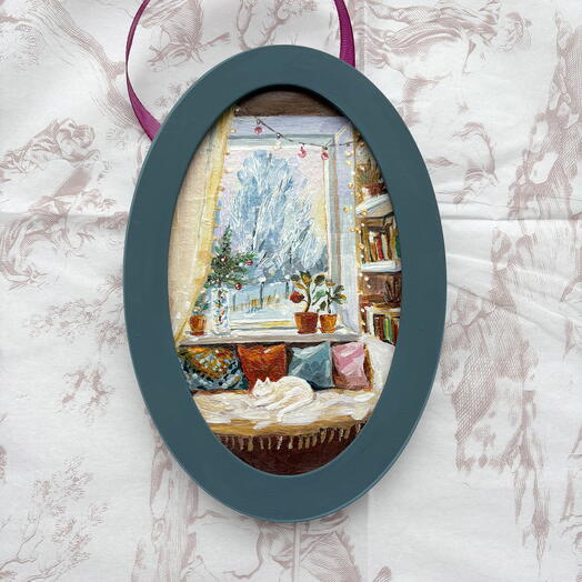 Картина-Миниатюра "Момент покоя"