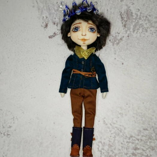 Muñeca textil Príncipe