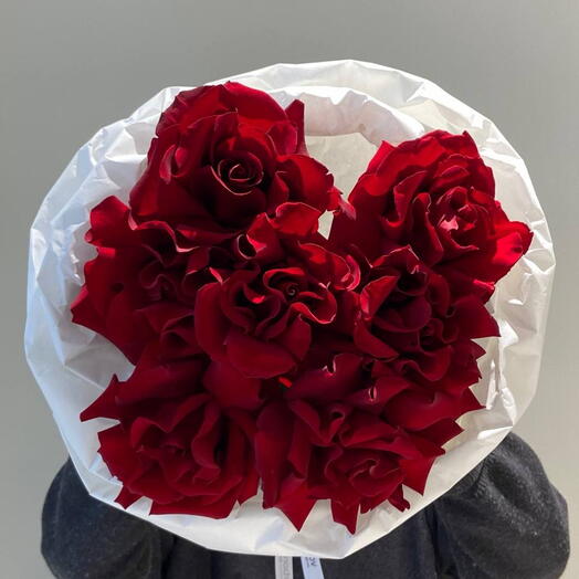 ️️️🥰Ажурные розы моно букет 7 шт